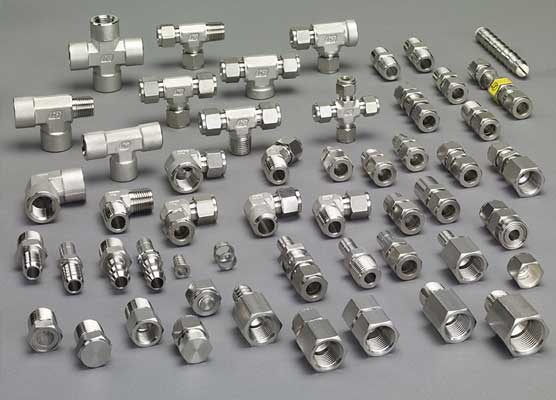 Titanium Compression Tube Fittings, Titanium Alloy Instrumentation Tube  Fittings Supplier in India