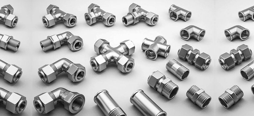 Titanium Compression Tube Fittings, Titanium Alloy Instrumentation Tube  Fittings Supplier in India