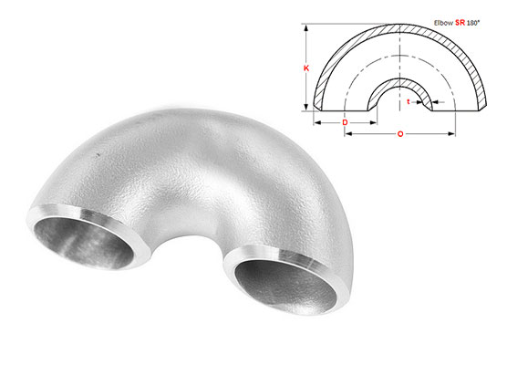 180 Degree Short Radius Elbow