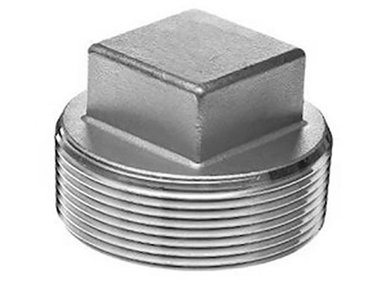 Threaded Square Head Hex Plug